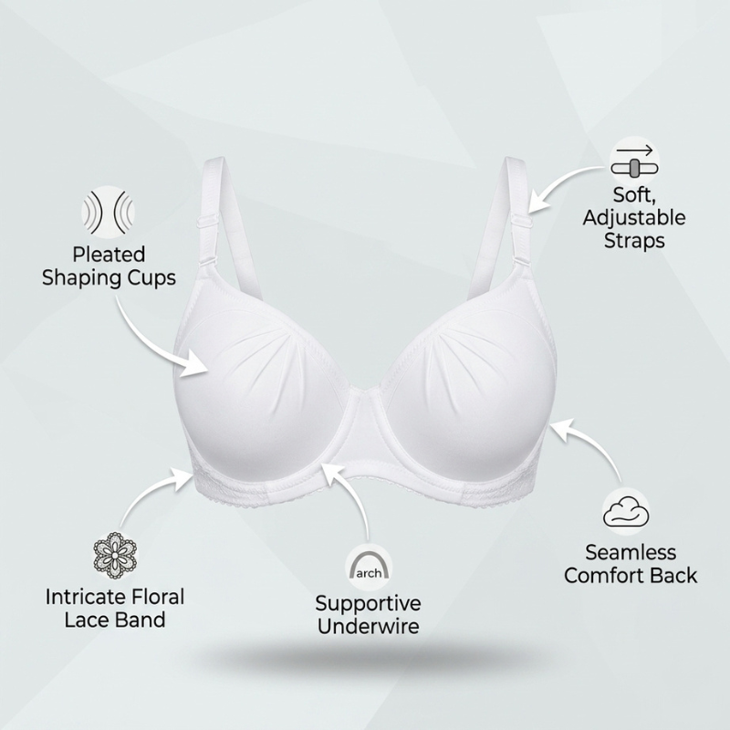Cloud Comfort Full-Coverage Bra - Image 9