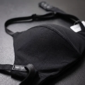 Alternative view of Black V-Neck Bralette