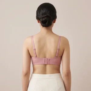 Alternative view of Belvina Seamless Ultra-Soft Soft Pink T-Shirt Bra