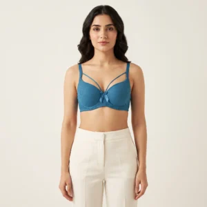 Alternative view of Mirelle Cerulean Chic Strappy Bra