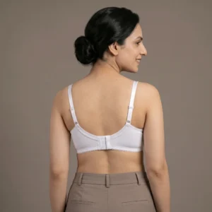 Alternative view of Jaalira Pristine White Floral Lace Underwire Bra