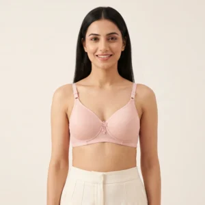 Alternative view of Pearl Drop Soft Pink Molded Padded Bra