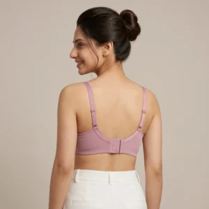 Alternative view of Zumurra Lilac Smooth Padded T-Shirt Bra