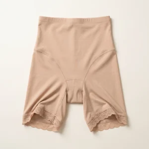 A Curvy Nude High-Waist Seamless Body Shaper Short
